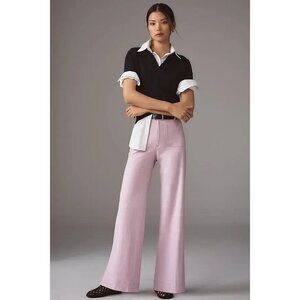 Maeve Magic Fabric  Linen Blend Full Lenght Classic Pants 32T